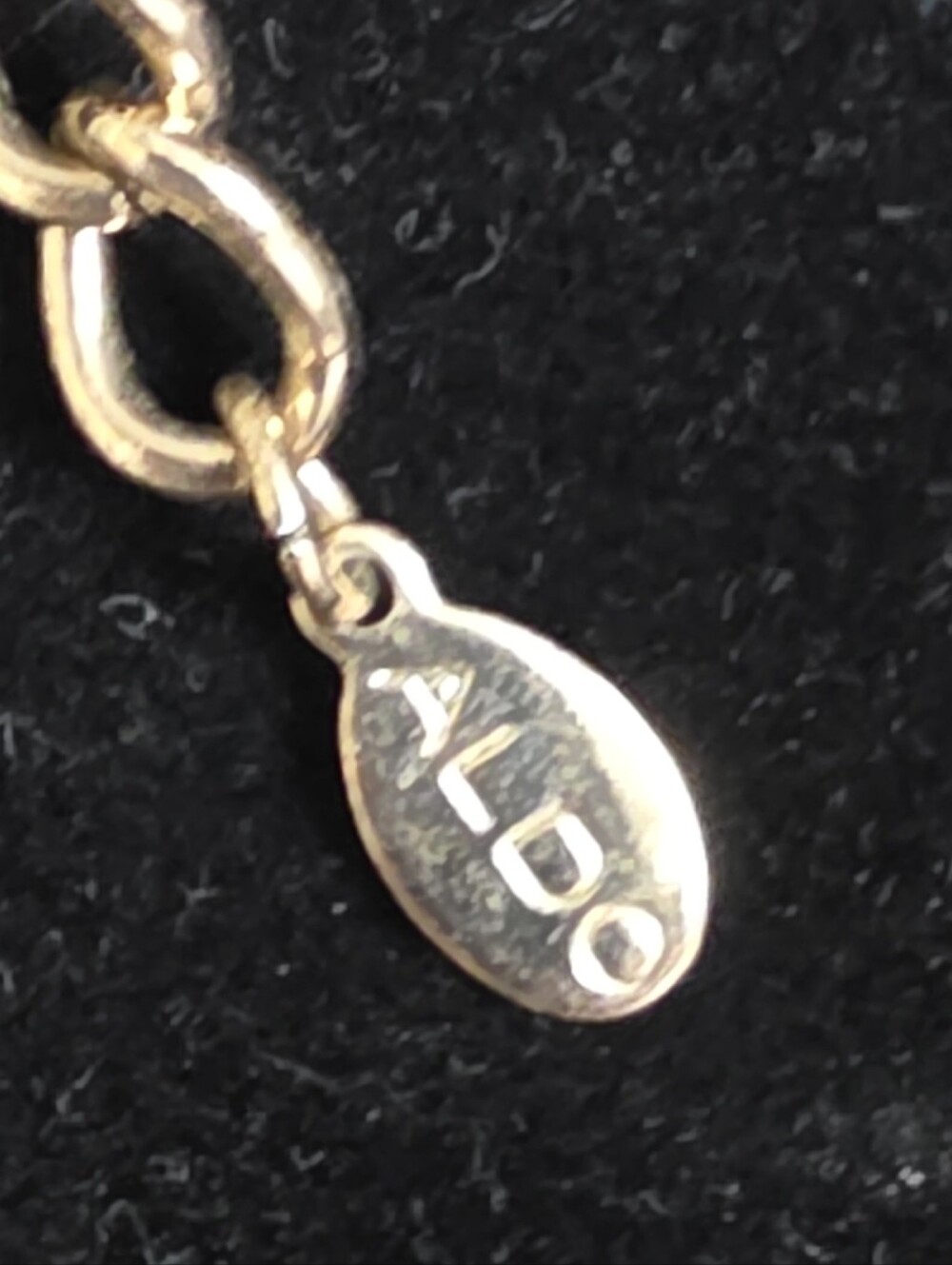 Aldo Gold Layered Chain Statement Necklace - Women Jewelry - Picture 2 of 4